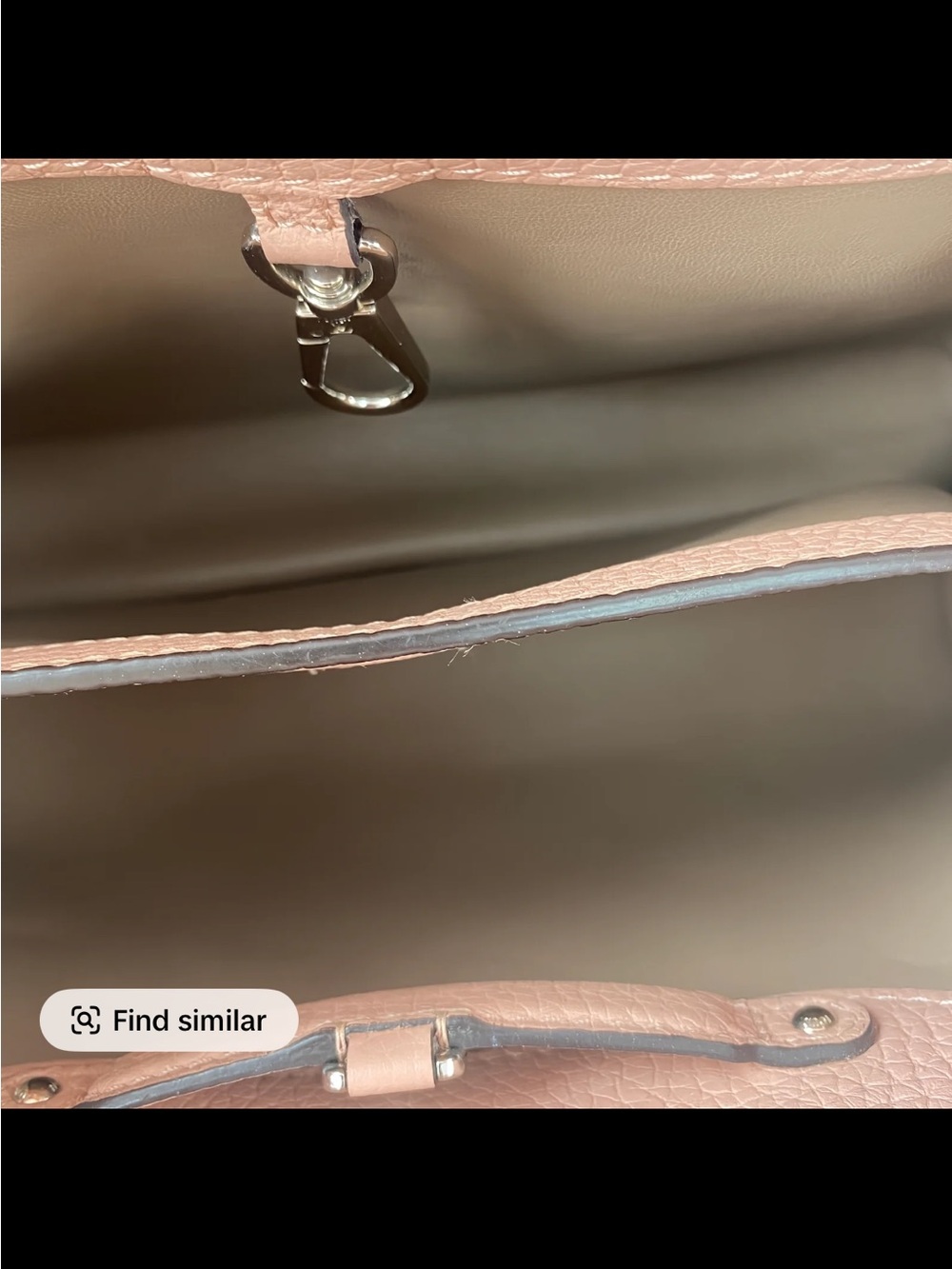 Pink LV Louis Vuitton Capucines BB - Picture 4 of 16